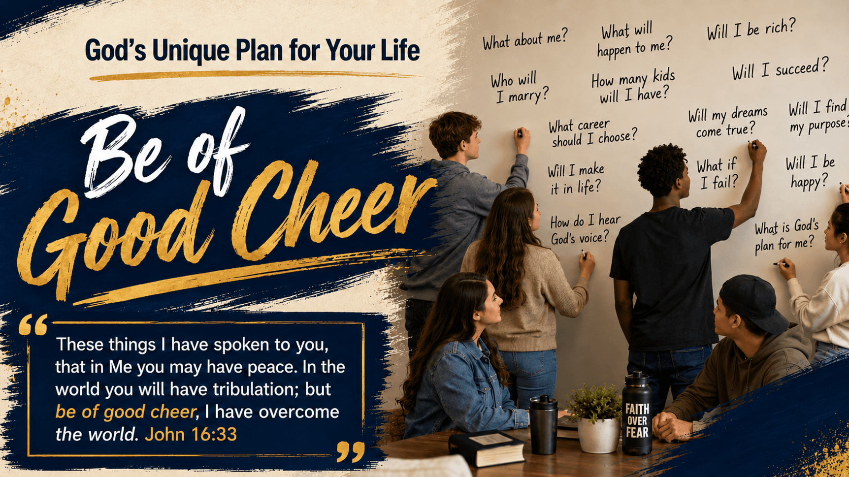 Be of Good Cheer — John 16:33